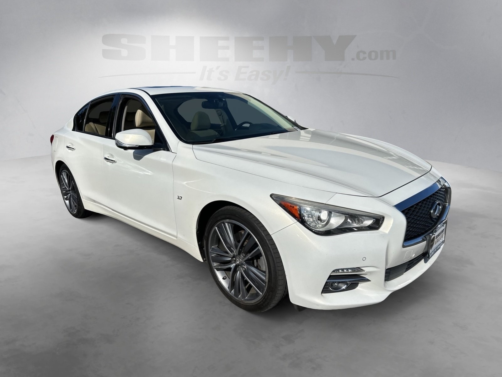 Certified 2014 INFINITI Q50 Premium with VIN JN1BV7AR4EM682626 for sale in Chantilly, VA