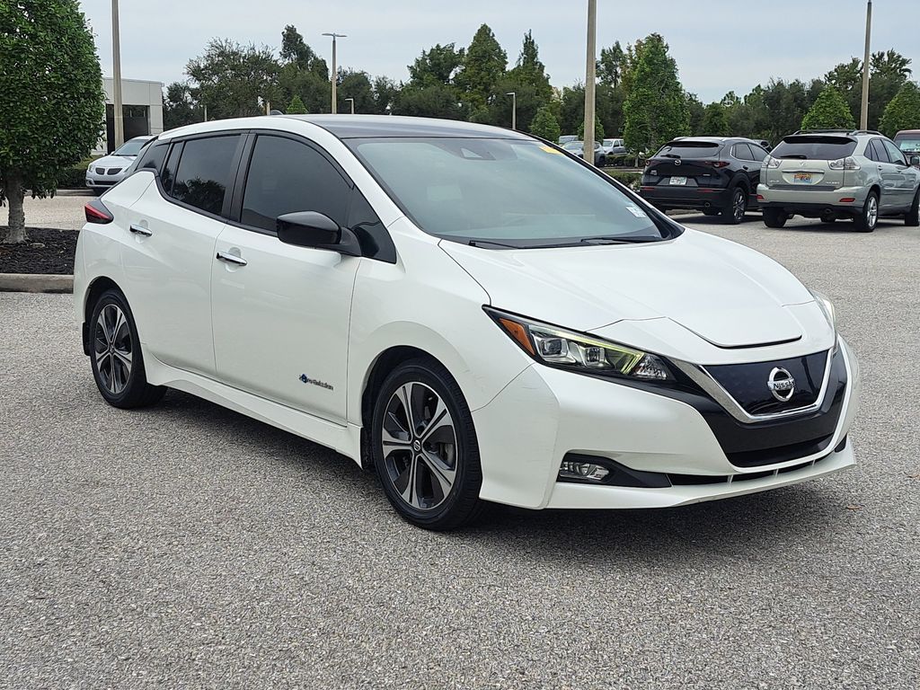 Used 2018 Nissan LEAF SV with VIN 1N4AZ1CP2JC314652 for sale in Bradenton, FL