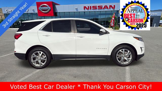 Used 2021 Chevrolet Equinox LT with VIN 3GNAXKEV8MS102281 for sale in Carson City, NV
