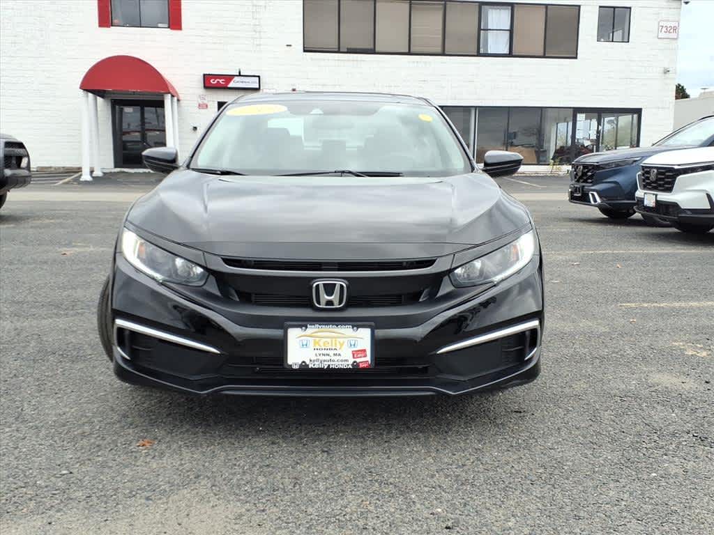 Certified 2019 Honda Civic LX with VIN 2HGFC2F67KH577150 for sale in Lynn, MA
