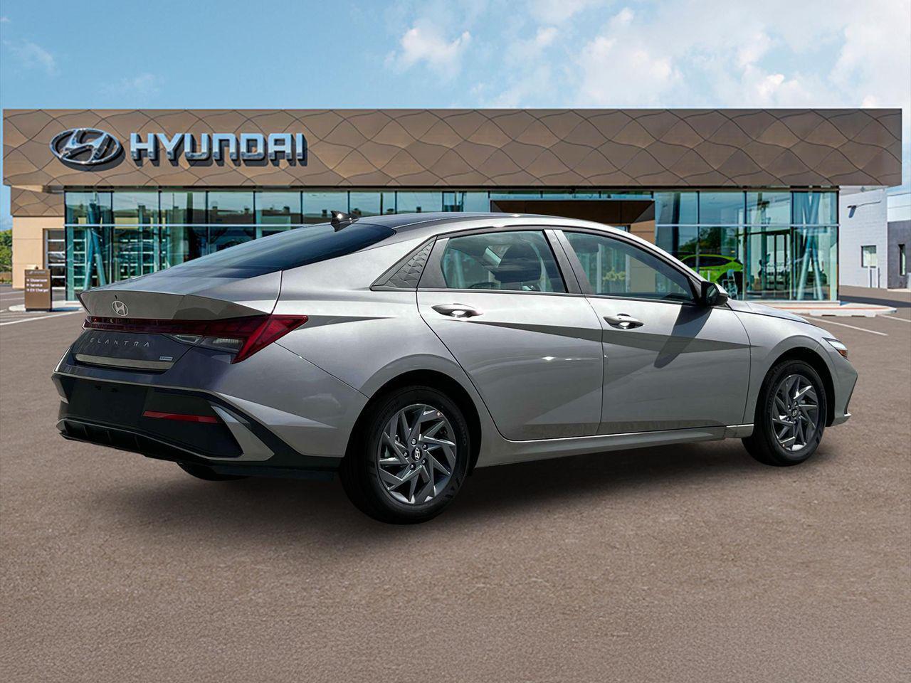 2025 Hyundai Elantra Hybrid Blue photo 8