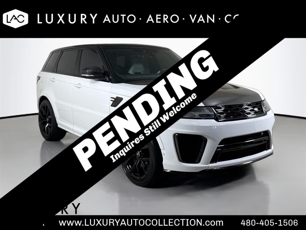 2020 Land Rover Range Rover Sport SVR