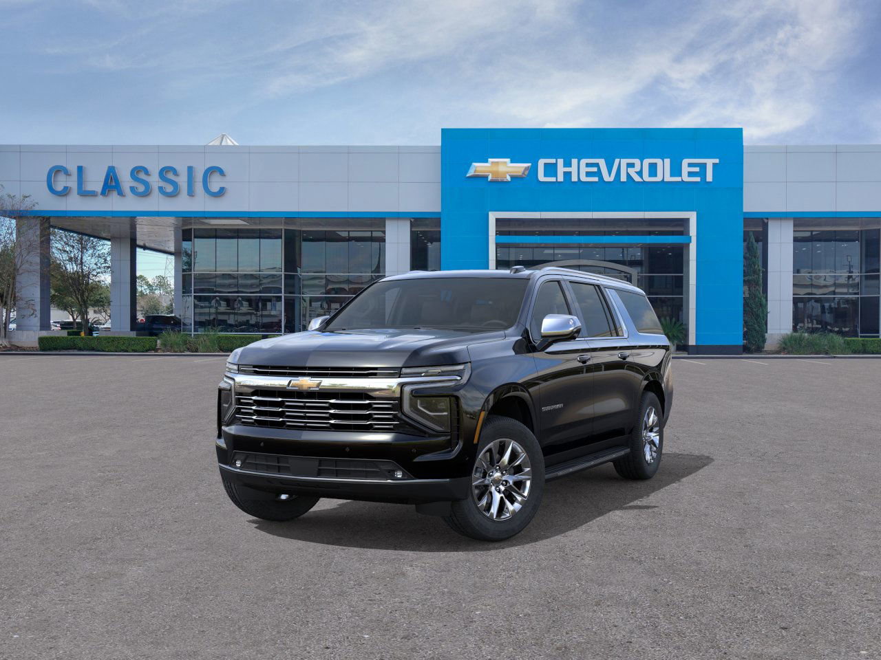 2026 Chevrolet Suburban Premier Black at Classic Elite Chevrolet Hwy 6