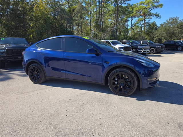 Used 2022 Tesla Model Y Long Range with VIN 7SAYGDEE8NA007149 for sale in Brooksville, FL