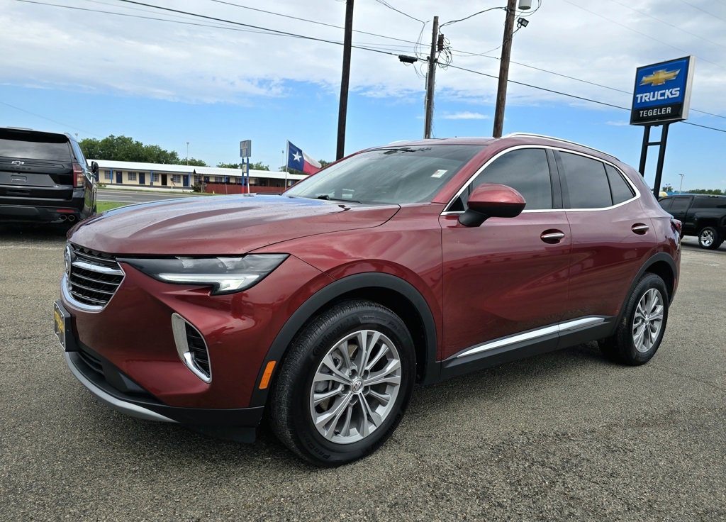 Used 2022 Cinnabar Metallic Buick Preferred image 1