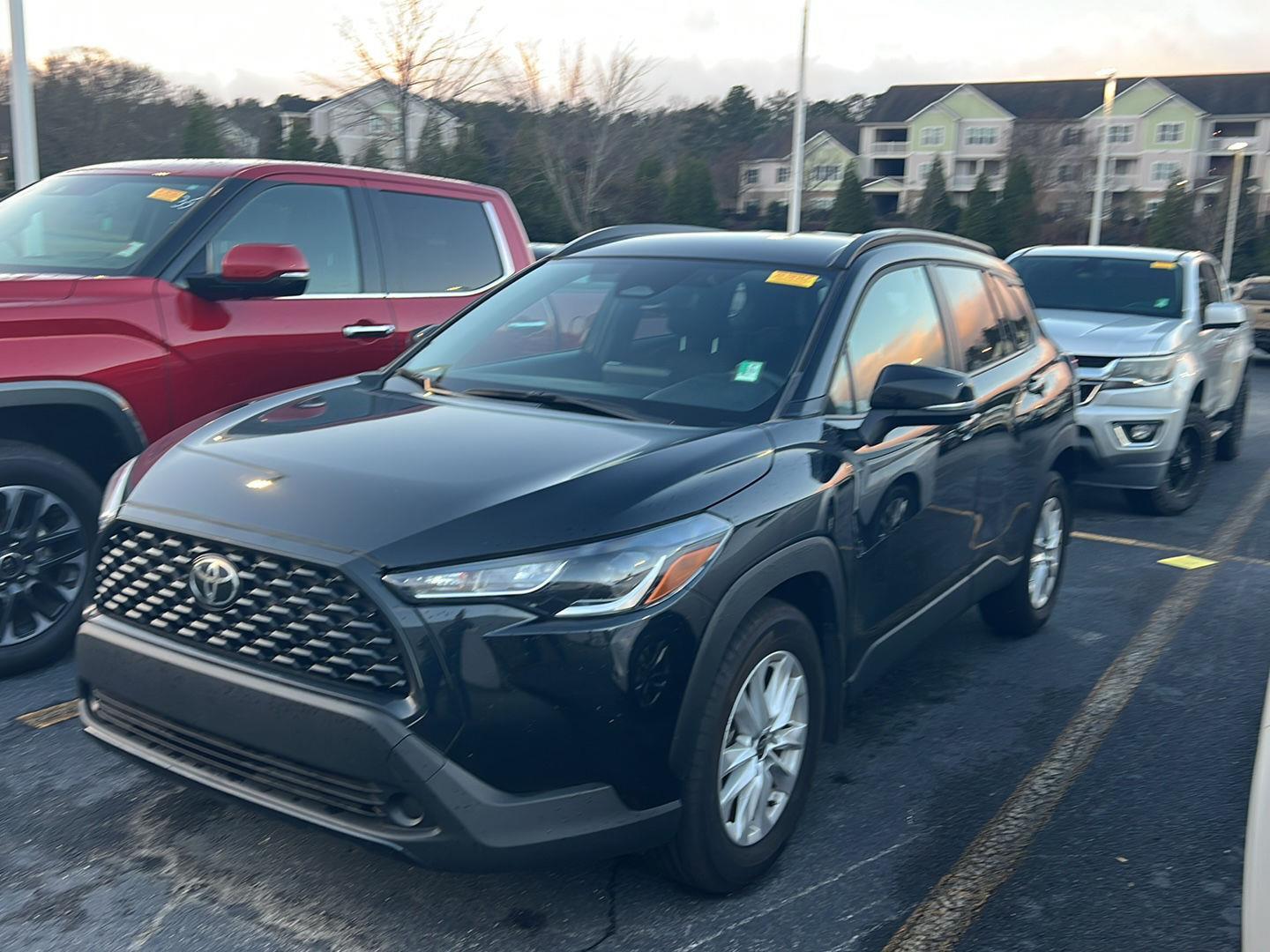 Certified 2025 Toyota Corolla Cross LE with VIN 7MUCAAAG4SV120904 for sale in Northfield, Minnesota