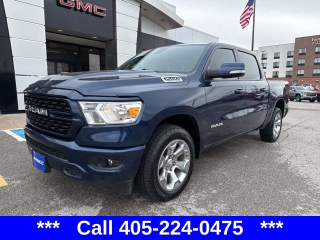 Used 2022 Patriot Blue Pealcoat Ram Lone Star image 1