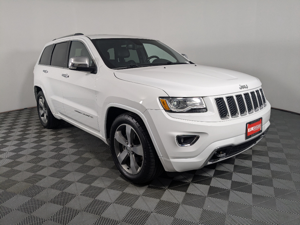 Used 2015 Jeep Grand Cherokee Overland with VIN 1C4RJFCG1FC941576 for sale in Champaign, IL