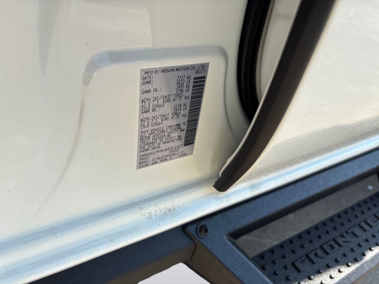 2026 Nissan Frontier Crew Cab PRO-X photo 21