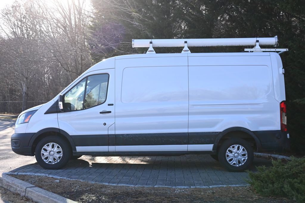 Used 2023 Ford E-Transit Cargo Van Base with VIN 1FTBW9CK2PKA24002 for sale in Warwick, RI