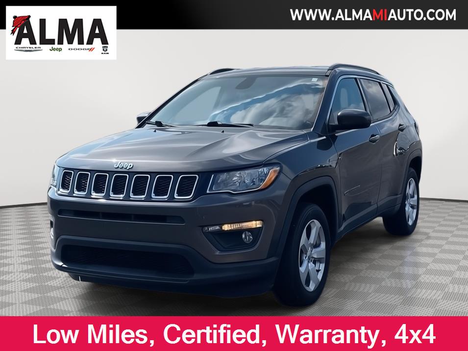 Used 2018 Jeep Compass Latitude with VIN 3C4NJDBB3JT307398 for sale in St. Louis, MI
