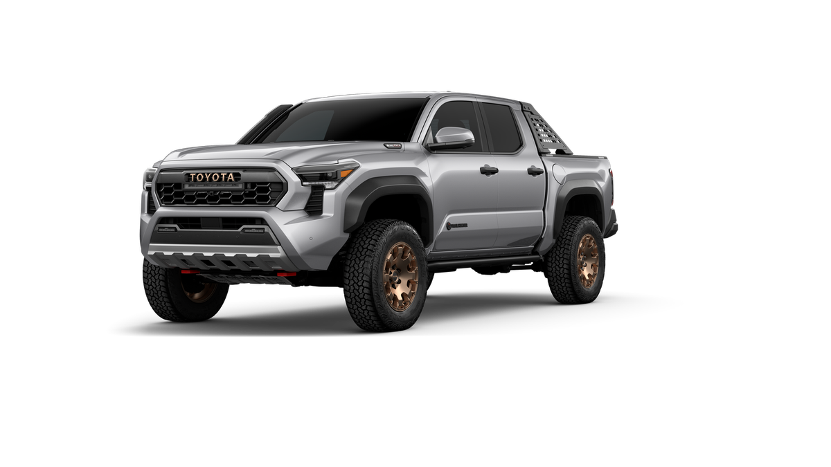 New 2025 Celestial Silver Metallic Toyota Trailhunter image 1