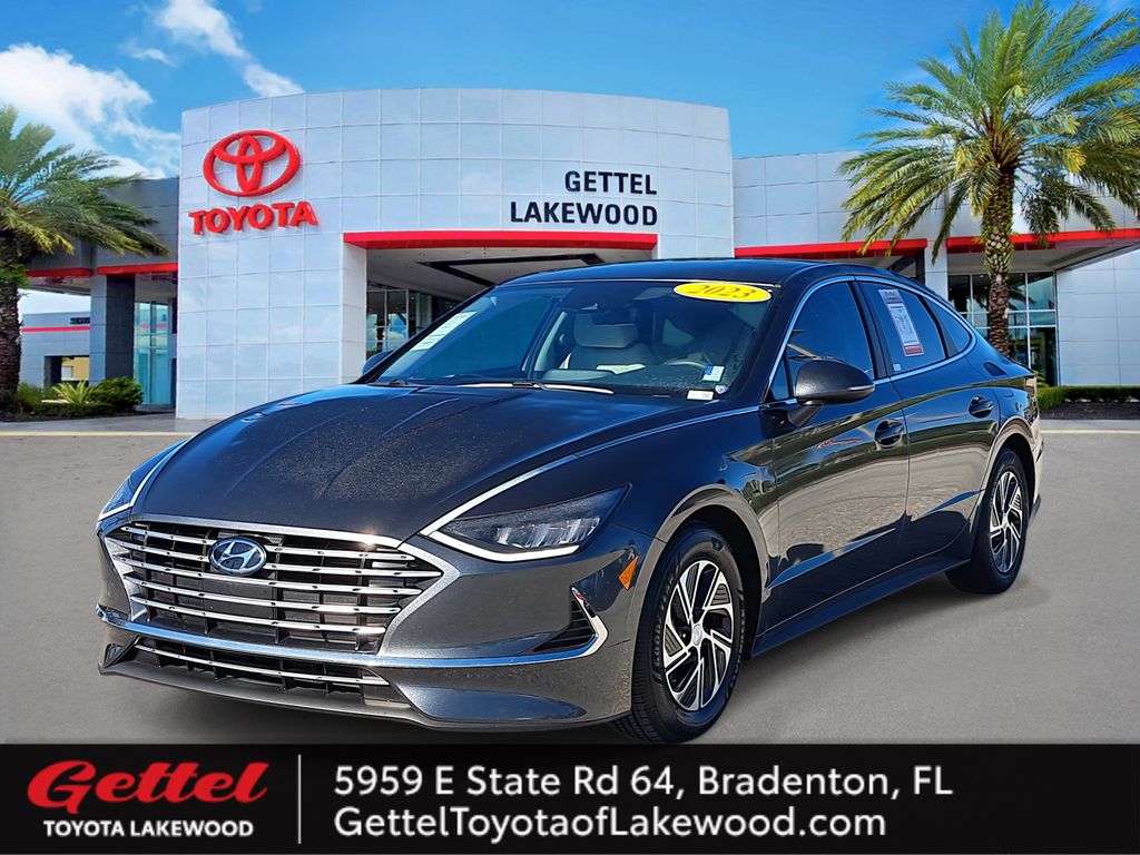 2023 Hyundai Sonata Hybrid Blue