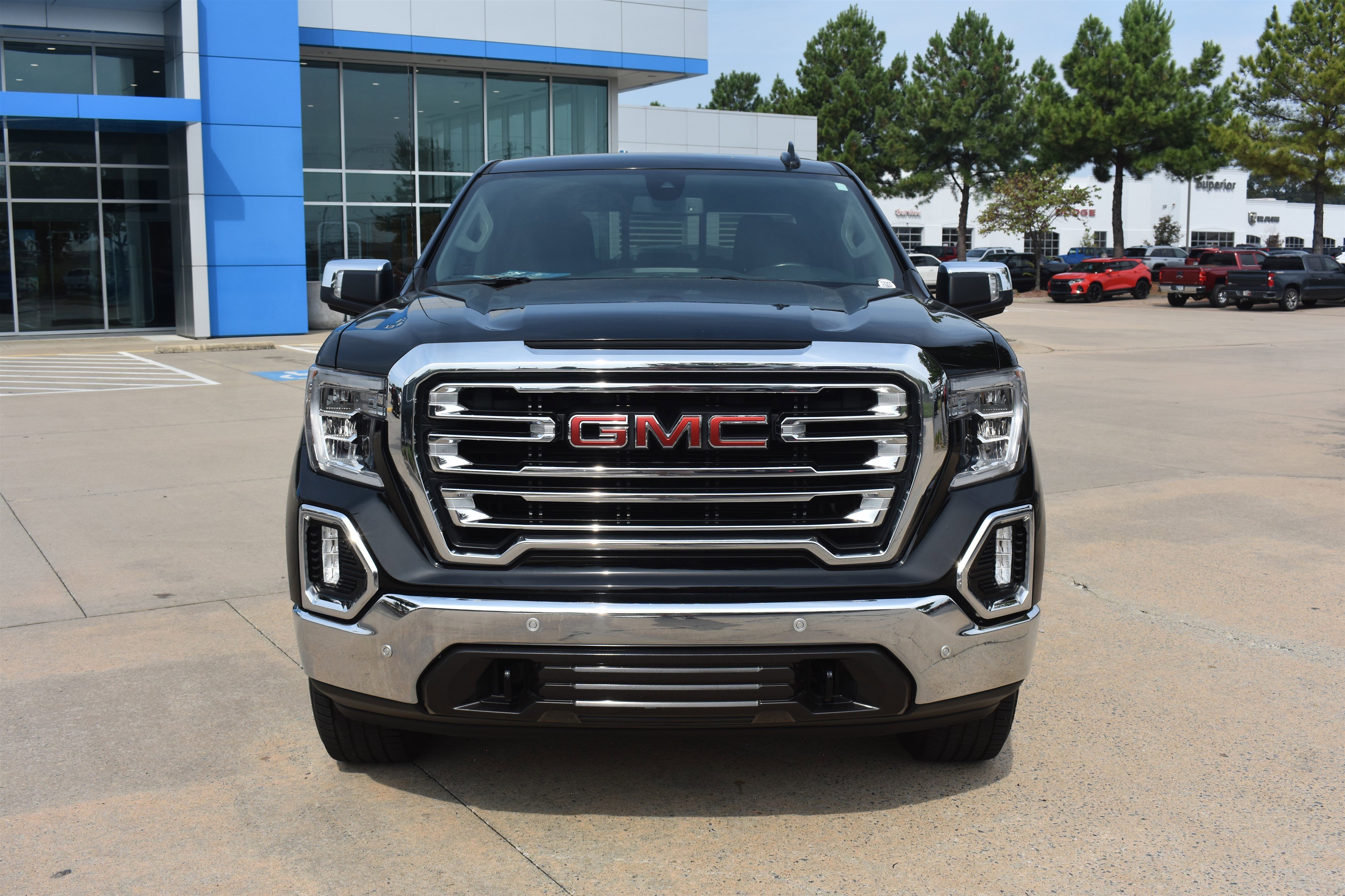 Used 2019 GMC Sierra 1500 SLT with VIN 3GTU9DED1KG175186 for sale in Little Rock