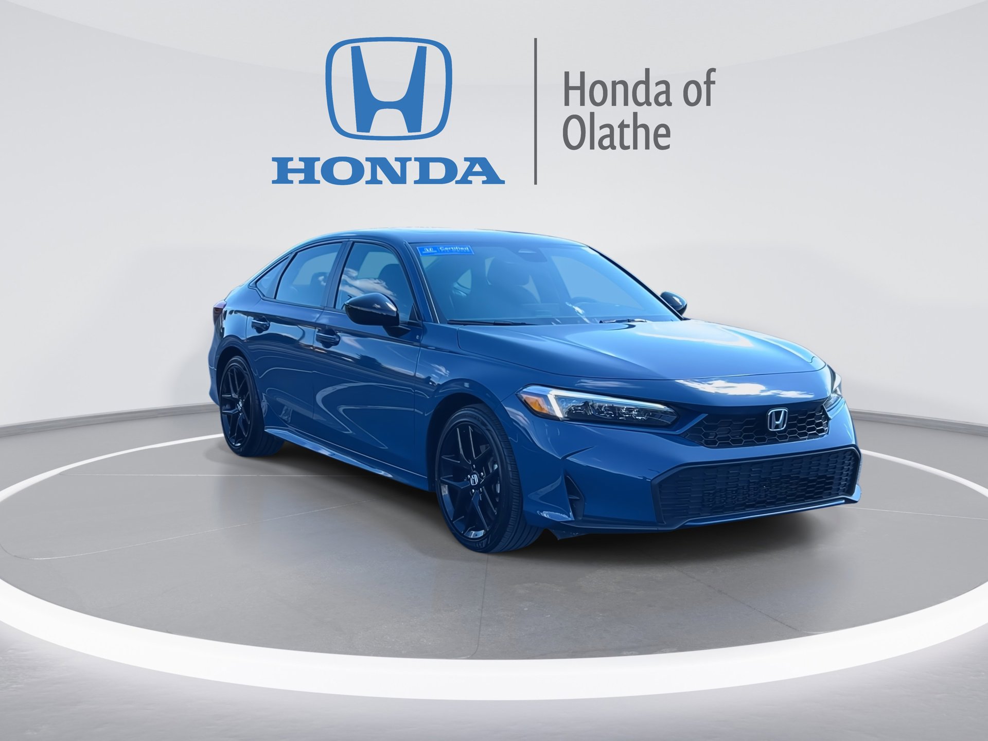 Certified 2025 Honda Civic Sport with VIN 2HGFE4F80SH323190 for sale in Kansas City