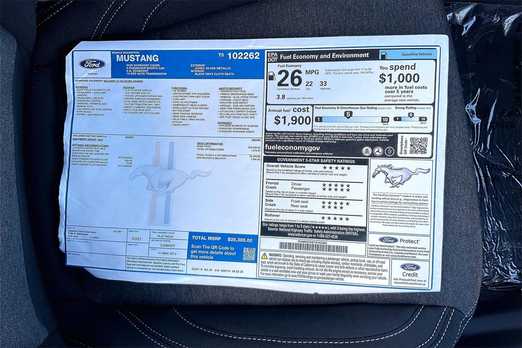 2026 FORD MUSTANG - Image 13