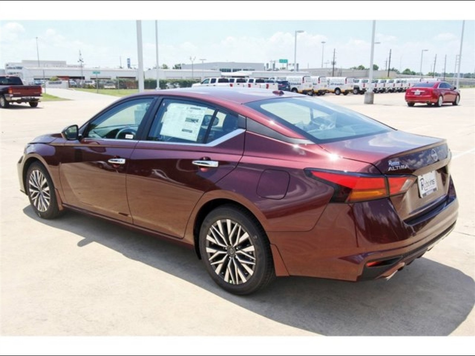 2025 Nissan Altima SV Red at Robbins Nissan