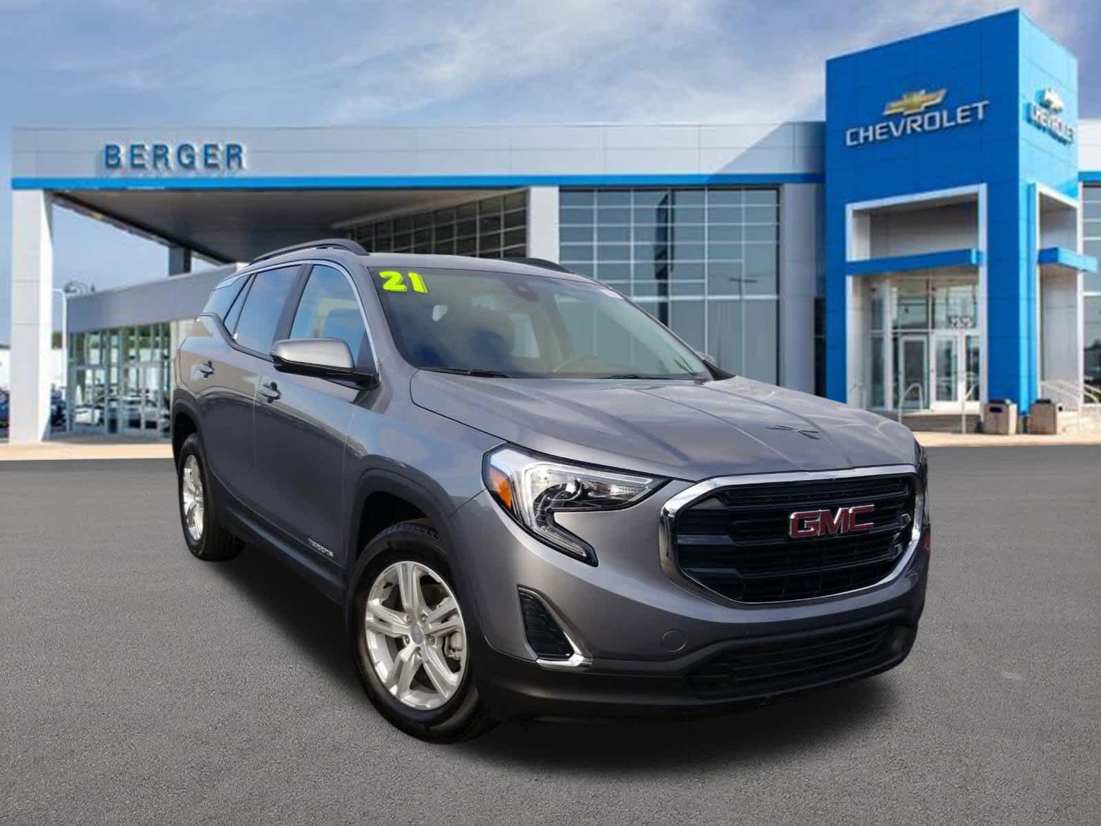 Pre owned 2021 gmc terrain sle sport utility in grand rapids 24eq311a