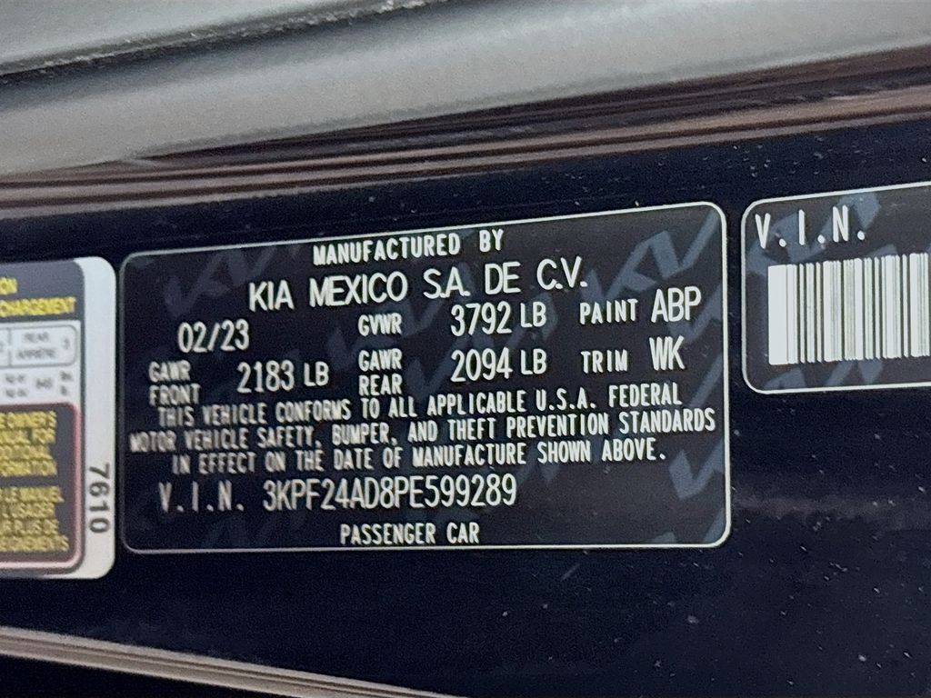 2023 Kia Forte LXS photo 22