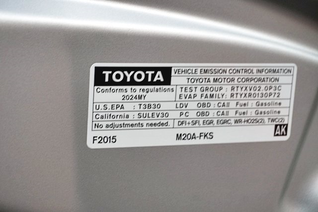 Used 2024 Silver Toyota SE image 34