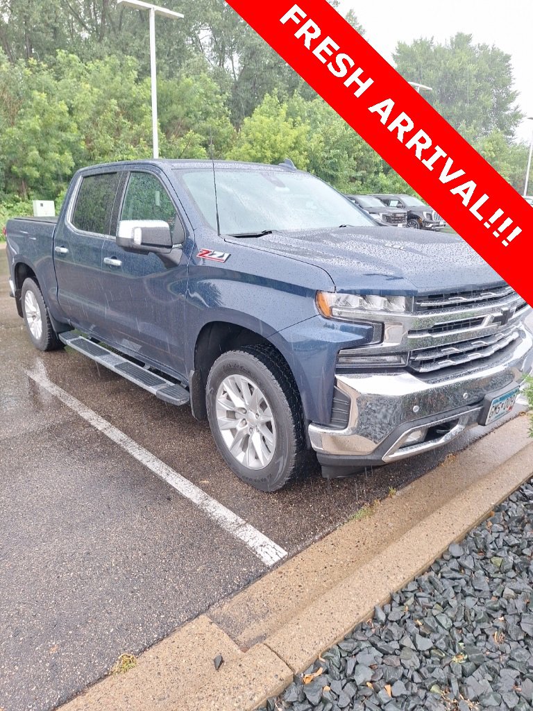 Used 2021 Chevrolet Silverado 1500 LTZ with VIN 1GCUYGEL0MZ325450 for sale in Inver Grove Heights, Minnesota