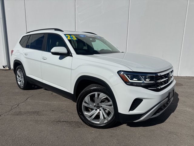 Certified 2023 Volkswagen Atlas SE w/Tech with VIN 1V2KR2CA1PC546599 for sale in Kansas City