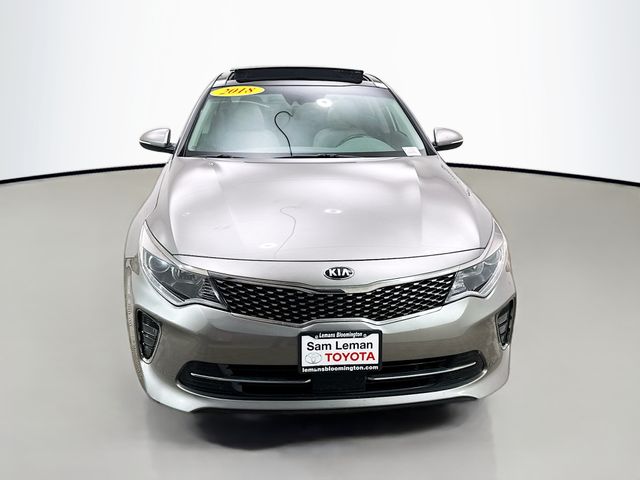 Used 2018 Kia Optima EX with VIN 5XXGU4L32JG210793 for sale in Bloomington, IL