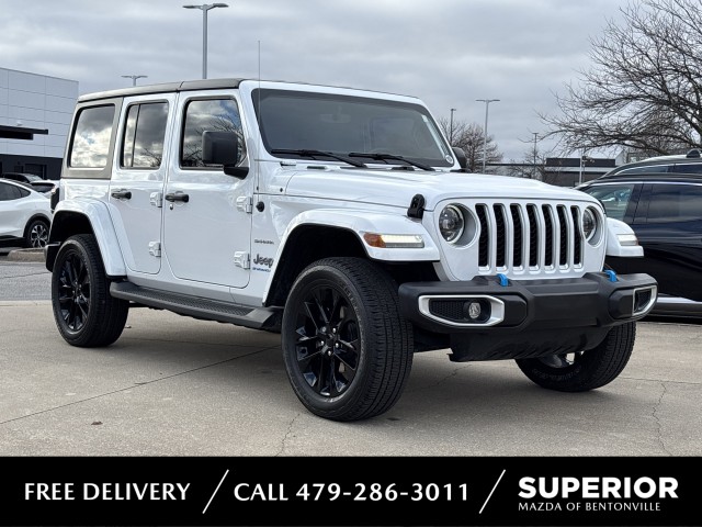 Pre-Owned 2023 Jeep Wrangler 4xe Sahara 4xe Convertible in