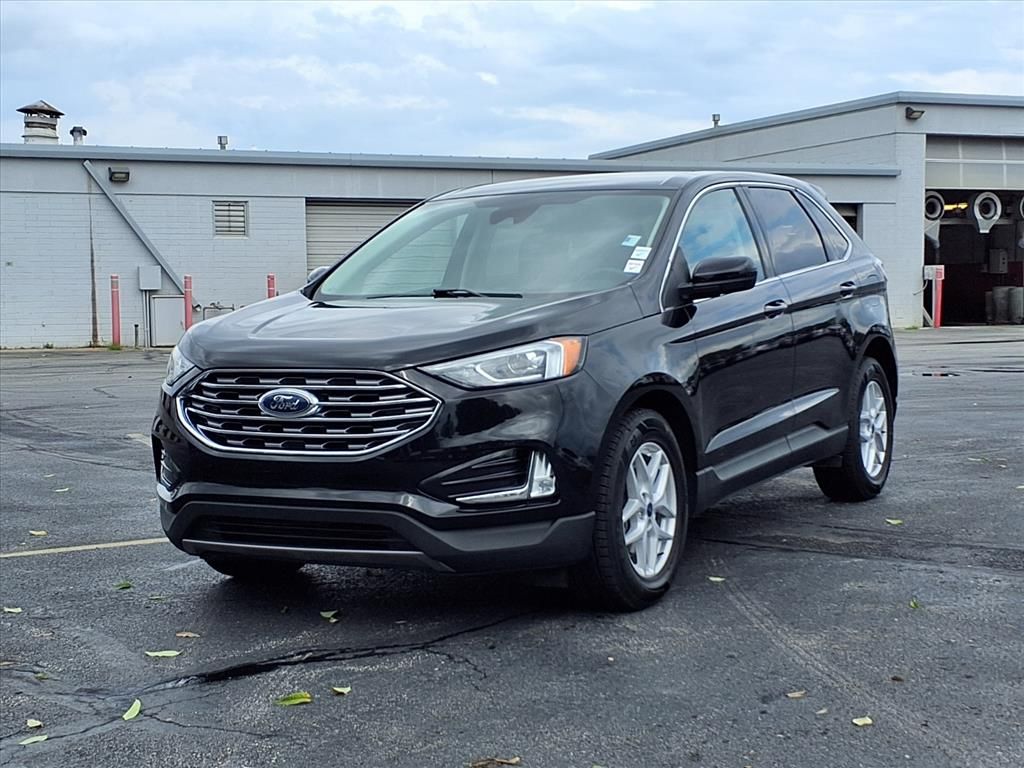 Used 2021 Ford Edge SEL with VIN 2FMPK4J98MBA49587 for sale in Kansas City