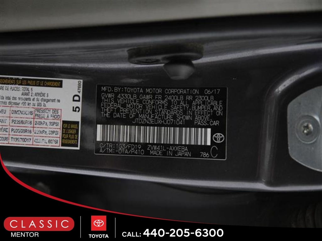 2017 Toyota Prius V Two photo 23