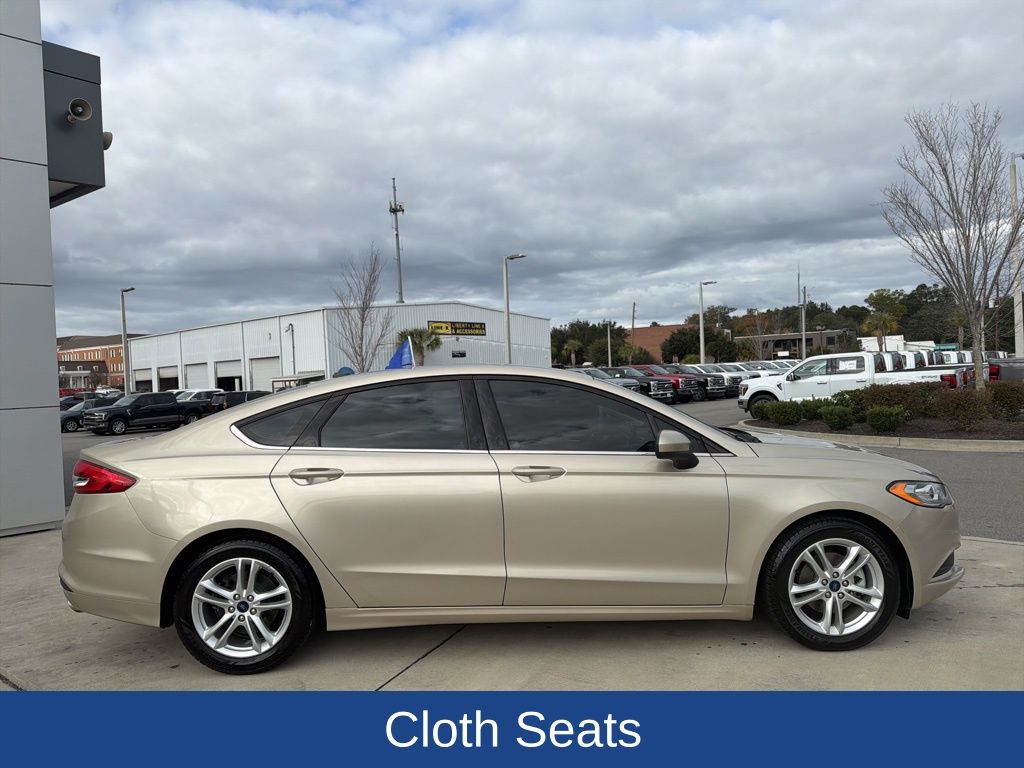 Used 2018 Ford Fusion SE with VIN 3FA6P0HD8JR159000 for sale in Hinesville, GA