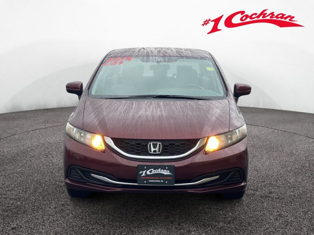 Certified 2014 Honda Civic LX with VIN 19XFB2F54EE022794 for sale in Youngstown, OH