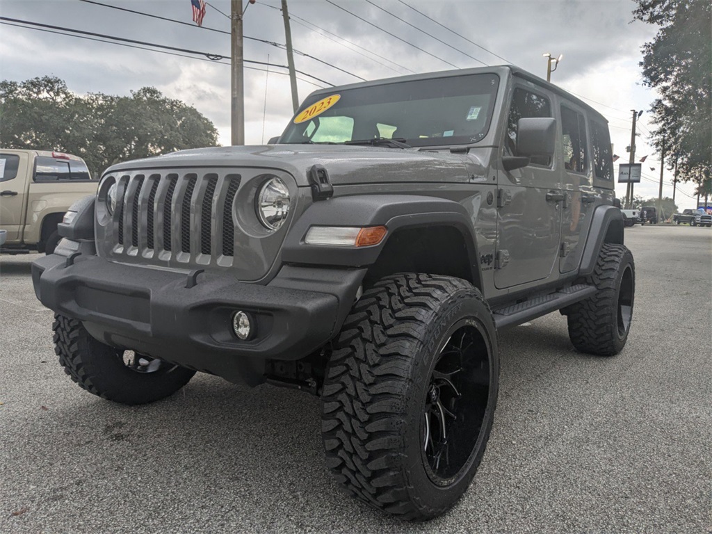 New 2023 Jeep Wrangler Sport Sport Utility in Inverness 23141 Plaza