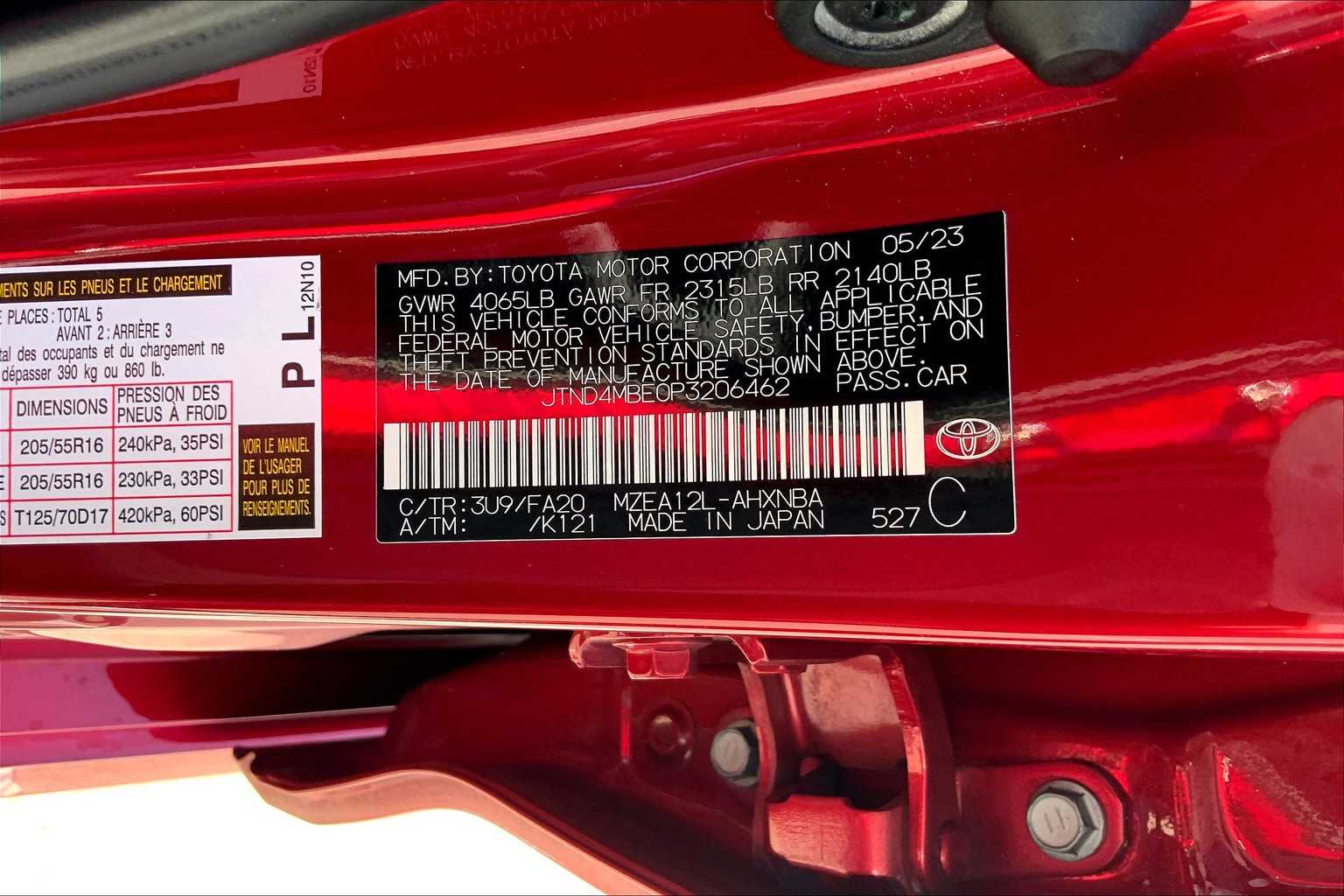 2023 Toyota Corolla SE photo 35