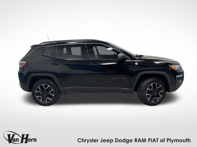 Certified 2020 Jeep Compass Trailhawk with VIN 3C4NJDDB7LT170367 for sale in Plymouth, WI