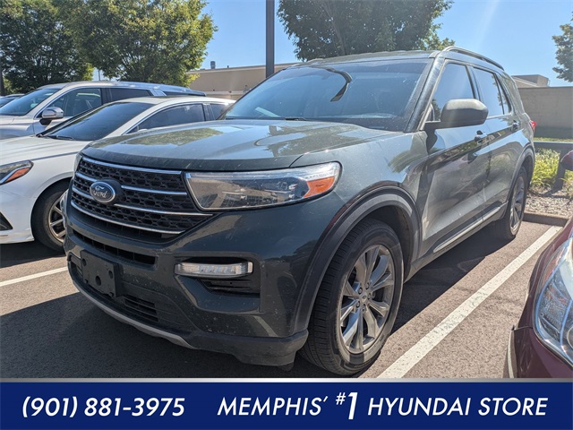 Used 2022 Green Ford XLT image 1
