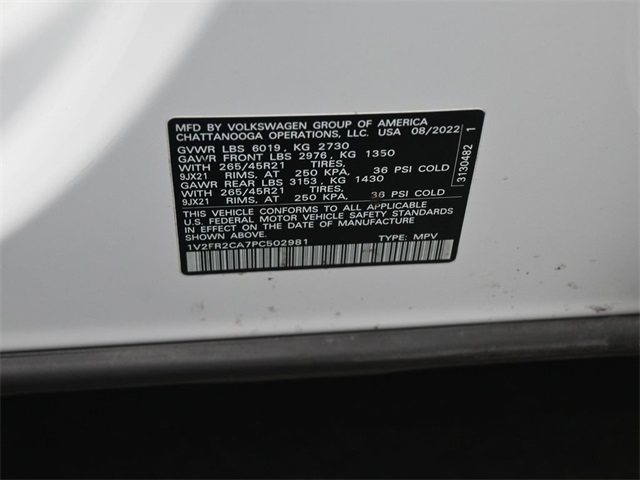 2023 Volkswagen Atlas V6 SEL Premium R-Line photo 18