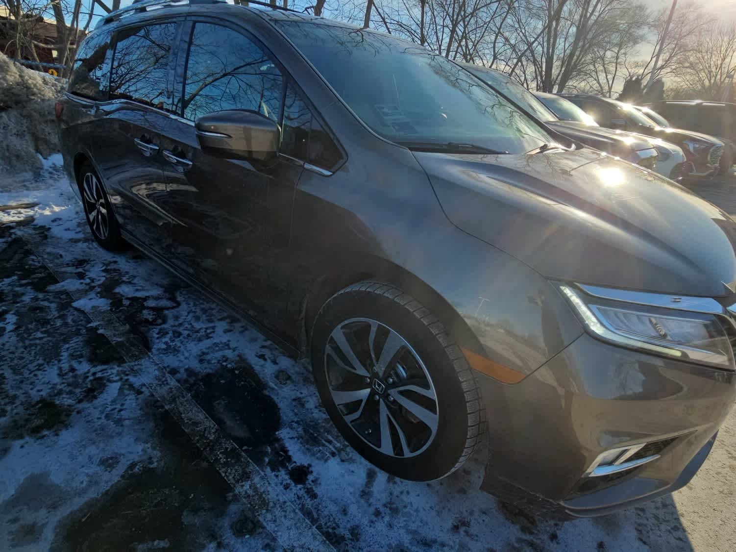 Certified 2019 Honda Odyssey Elite with VIN 5FNRL6H95KB057903 for sale in Hopkins, Minnesota