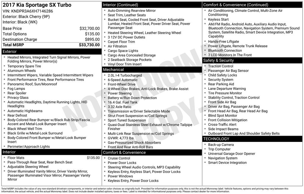 2017 Kia Sportage SX's photo