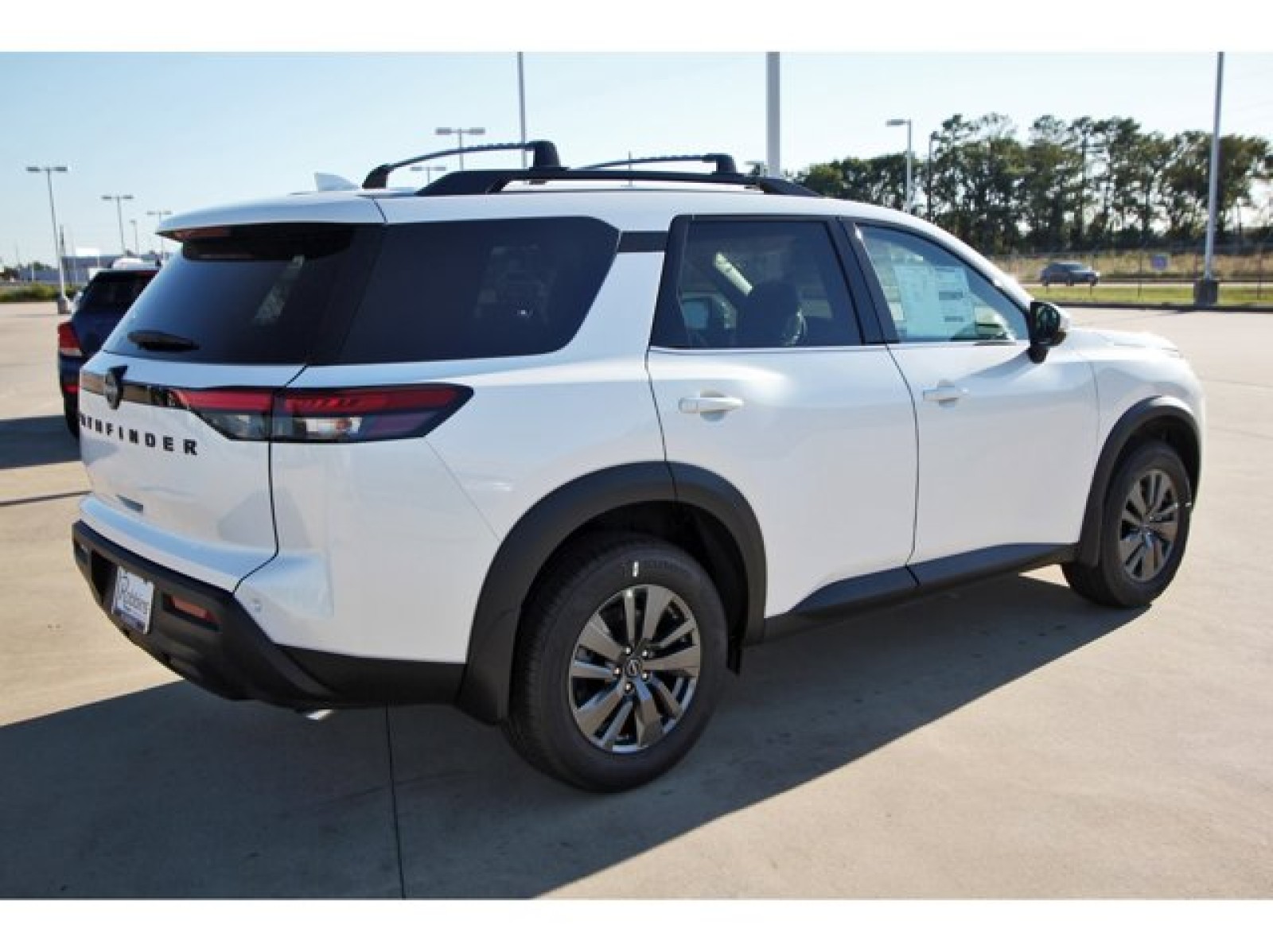 2025 Nissan Pathfinder SV White at Robbins Nissan