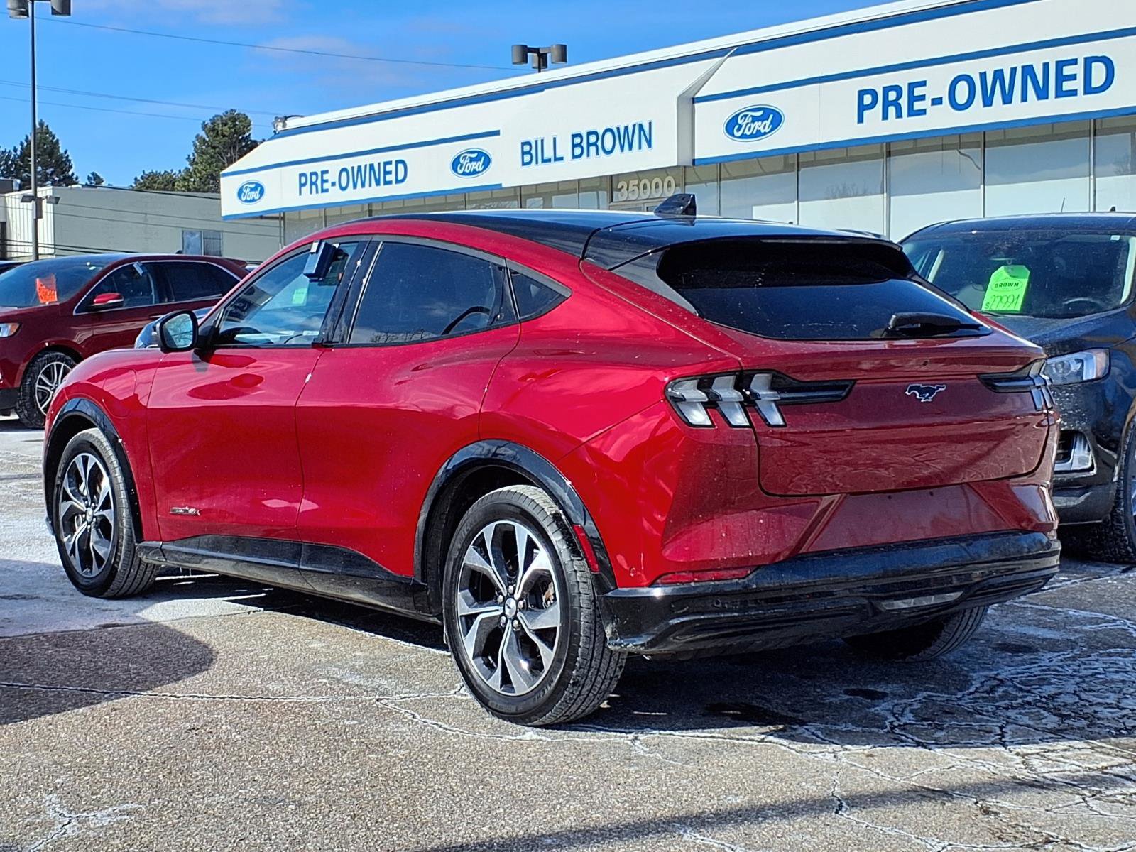 Certified 2022 Ford Mustang Mach-E Premium AWD with VIN 3FMTK3SU6NMA11139 for sale in Livonia, MI