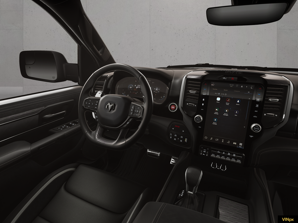 New 2026 Diamond Black Crystal Pearl-Coat Exterior Paint RAM RHO image 19