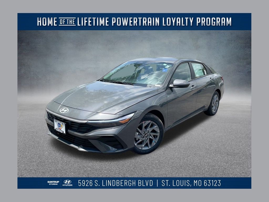 2025 Hyundai Elantra Blue