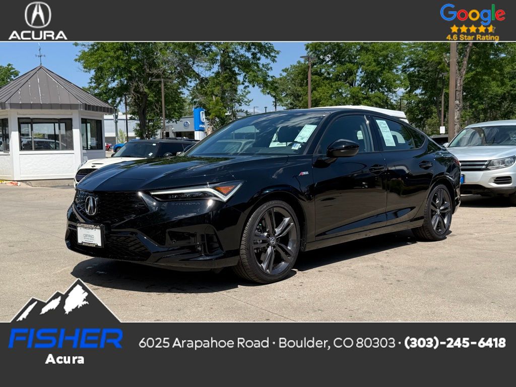 Certified Used 2025 Majestic Black Pearl Acura A-SPEC TECH image 1