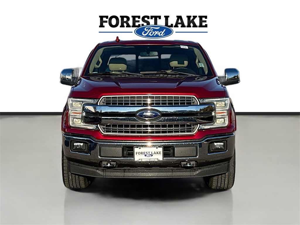 Certified 2018 Ford F-150 Lariat with VIN 1FTEX1EPXJKF11749 for sale in Forest Lake, Minnesota