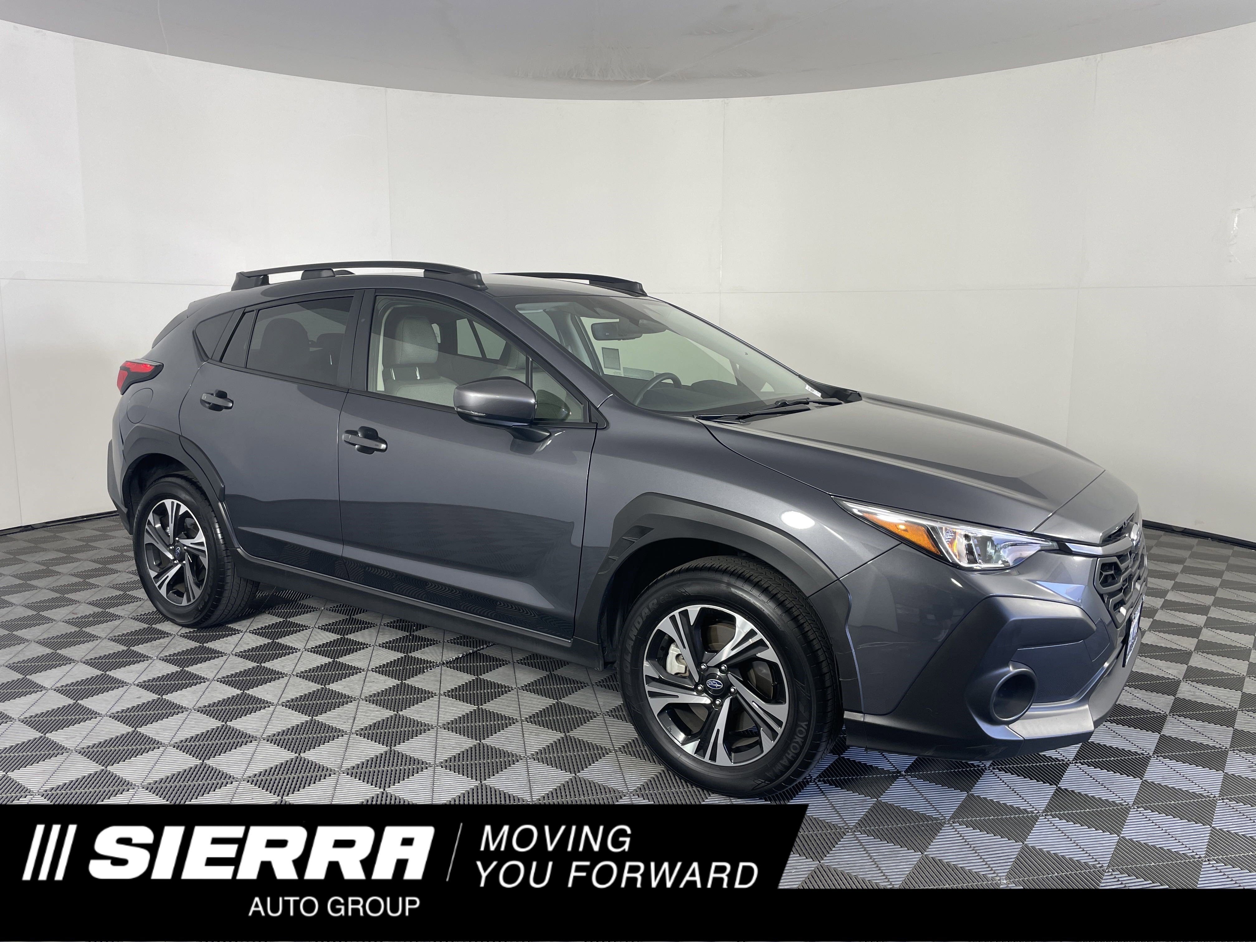 Used 2024 Magnetite Gray Metallic Subaru Premium image 1