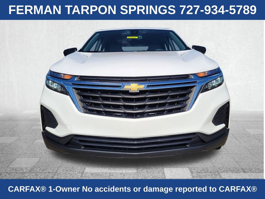 Used 2023 Chevrolet Equinox LS with VIN 3GNAXHEG3PL123185 for sale in Tarpon Springs, FL