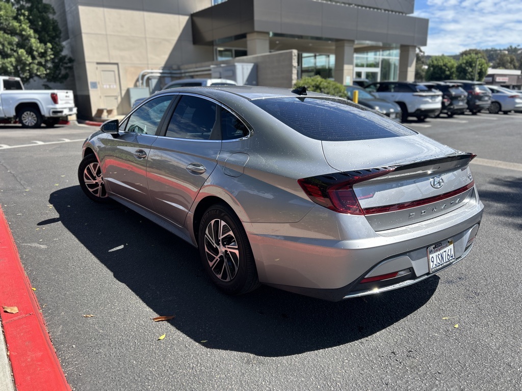2021 Hyundai Sonata Hybrid Blue photo 5