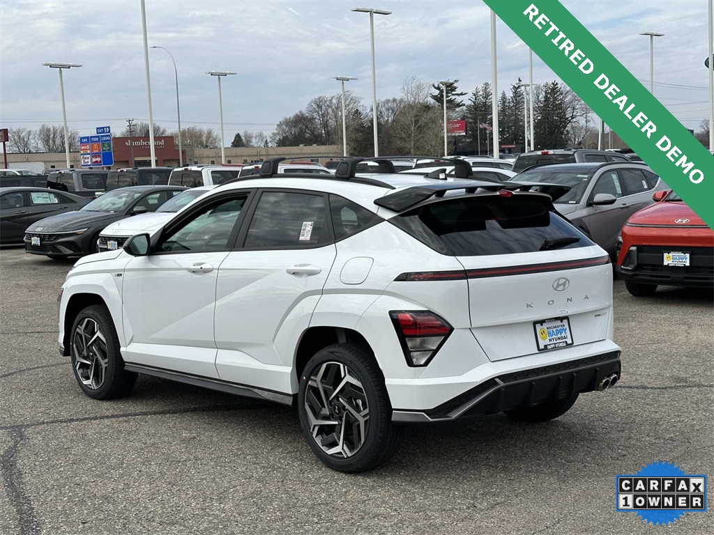 Certified 2025 Hyundai Kona N Line S with VIN KM8HBCA39SU203421 for sale in Rochester, Minnesota