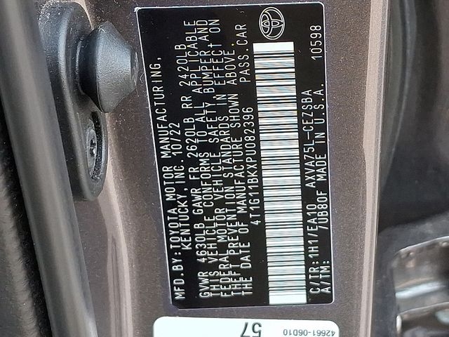 2023 Toyota Camry SE photo 23